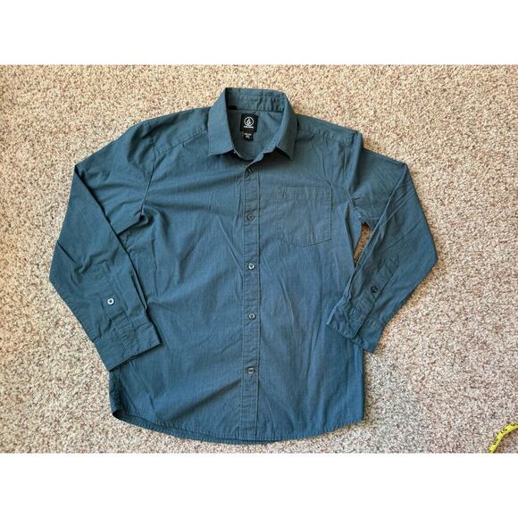 VOLCOM Boys button down shirt, size 12 - Picture 7 of 7